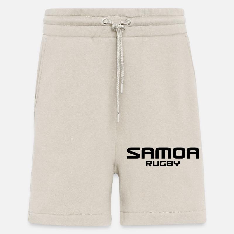Samoa Rugby - South Seas - Polynesia - Shorts - made by SPREAD - WARM CLAY