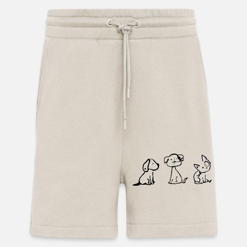 Dogs - Shorts - made by SPREAD - WARM CLAY