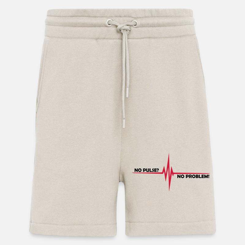 No pulse? - No problem - Shorts - made by SPREAD - WARM CLAY