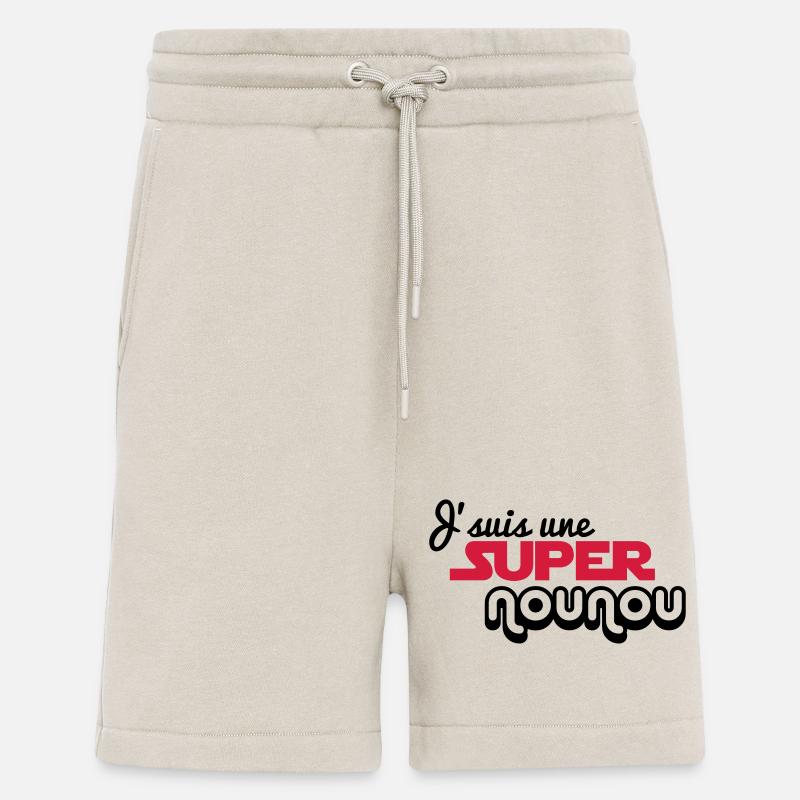 Ich bin ein Super Nanny - Shorts - made by SPREAD - WARM CLAY