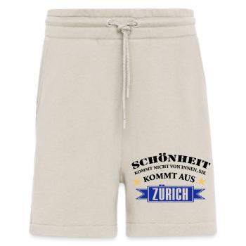 Beauté de Zurich - Short bio décontracté fabriqué en UE - WARM CLAY - Devant