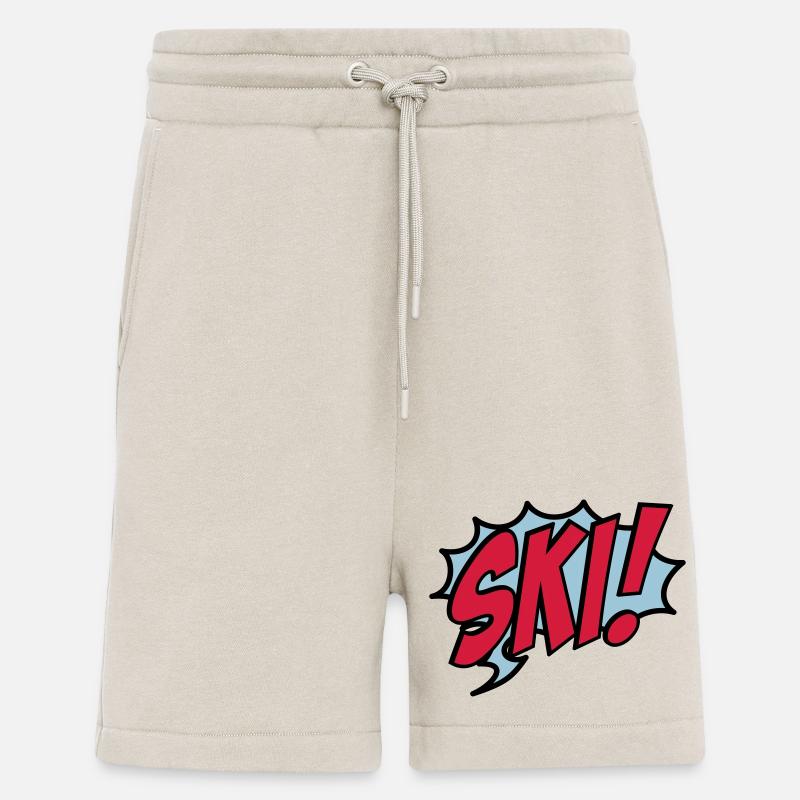 Ski - Short bio décontracté fabriqué en UE - WARM CLAY