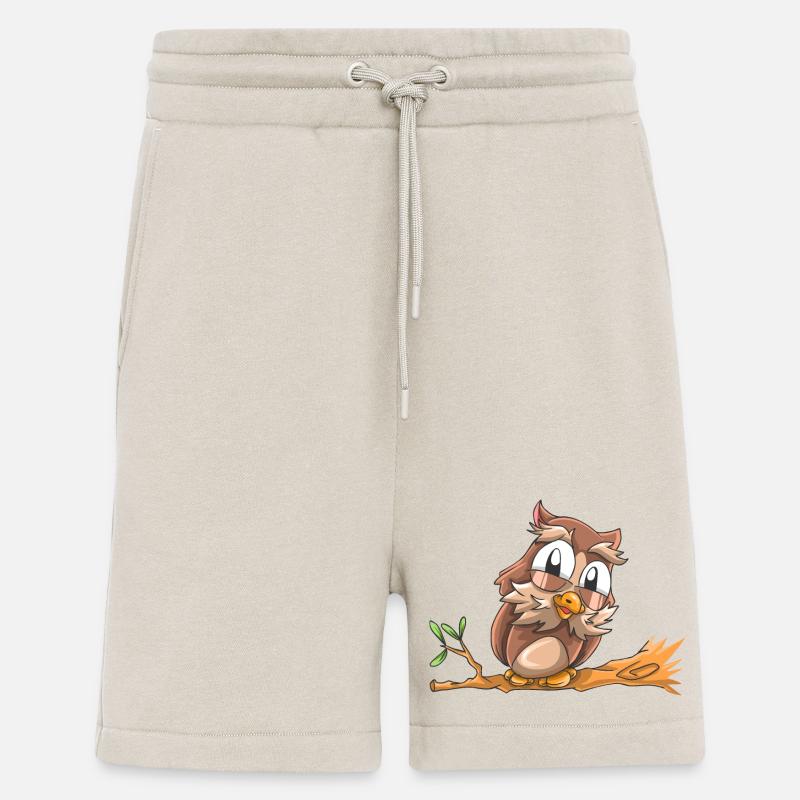 Lachende Eule - Shorts - made by SPREAD - WARM CLAY