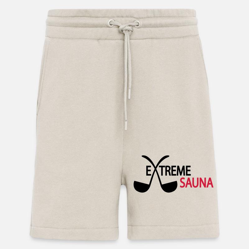 2541614 15524168 sauna - Short bio décontracté fabriqué en UE - WARM CLAY