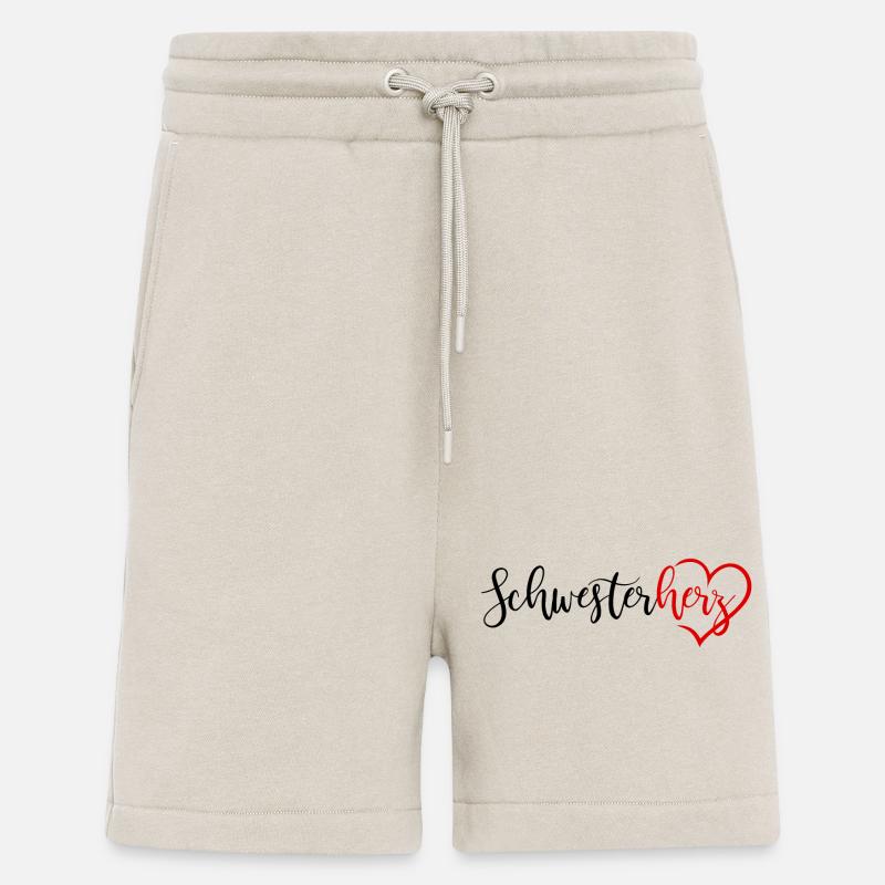 sœurette - Short bio décontracté fabriqué en UE - WARM CLAY