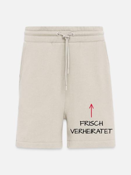 Frisch verheiratet Flitterwochen Hochzeitsreise - Shorts - made by SPREAD - WARM CLAY