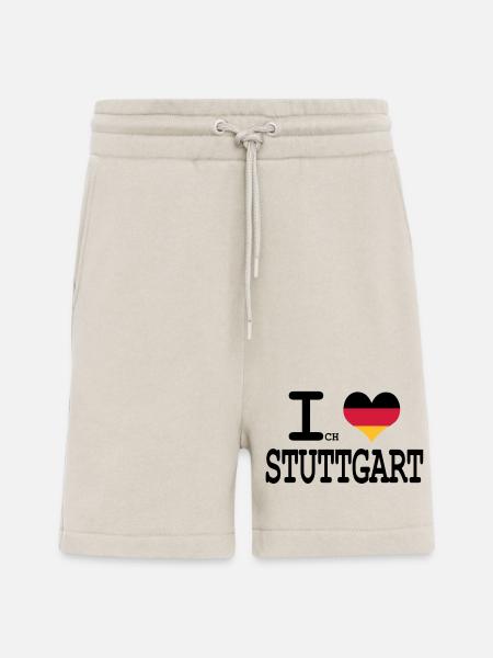 I Love Stuttgart - Shorts - made by SPREAD - WARM CLAY