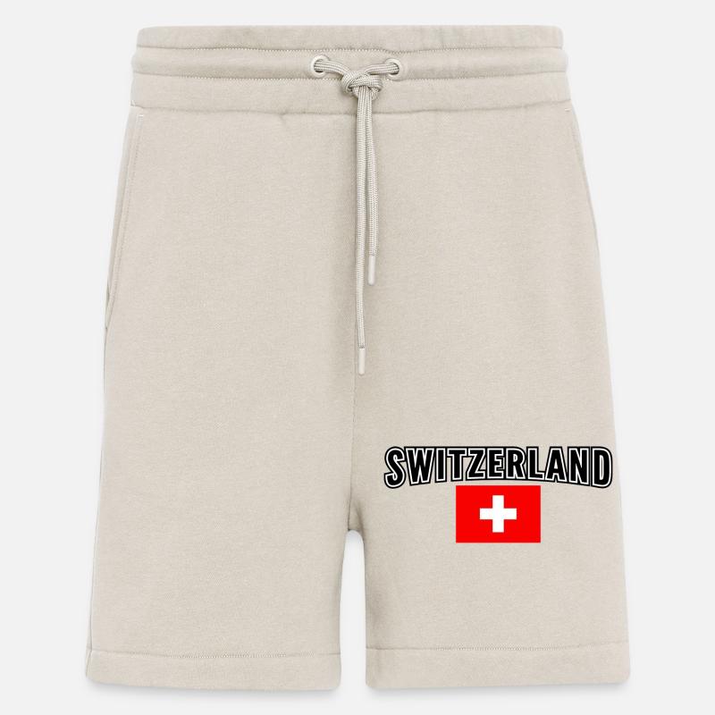 Suisse - Short bio décontracté fabriqué en UE - WARM CLAY