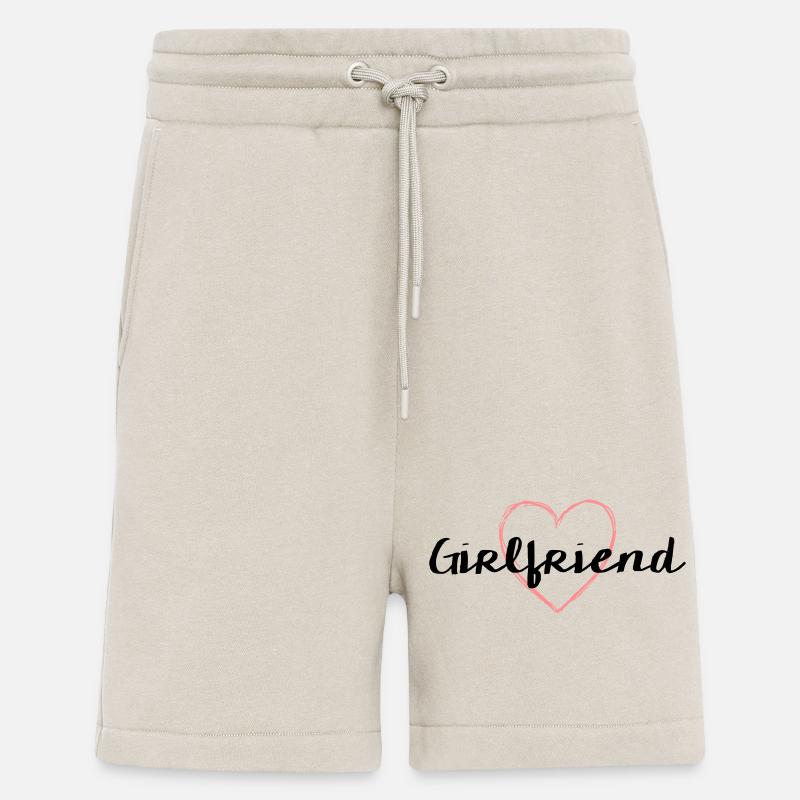 Girlfriend Herz Junggesellenabschied - Shorts - made by SPREAD - WARM CLAY