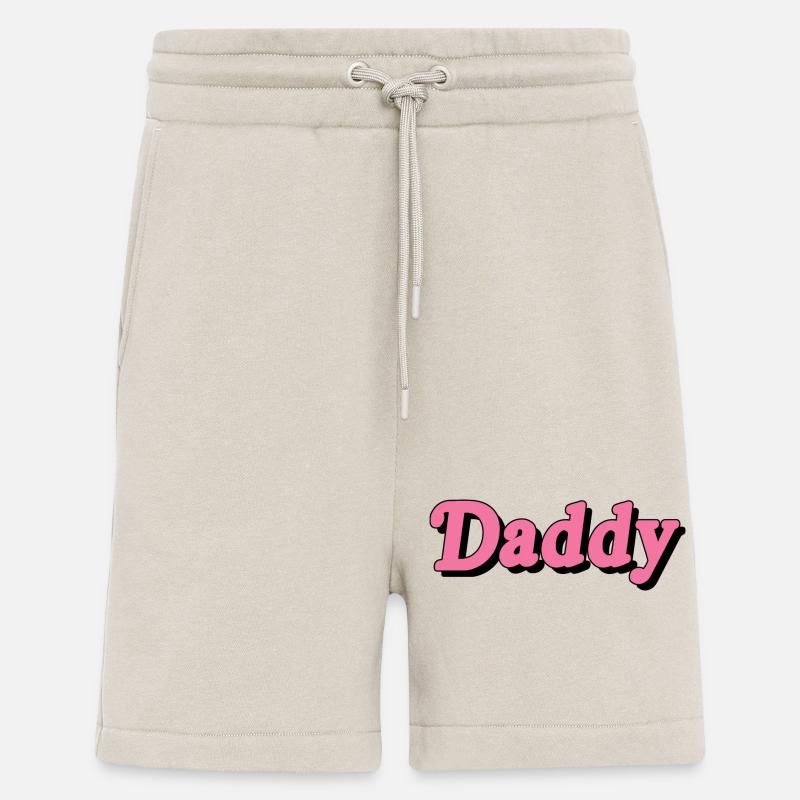 Skurriles Daddy-Textdesign - Shorts - made by SPREAD - WARM CLAY