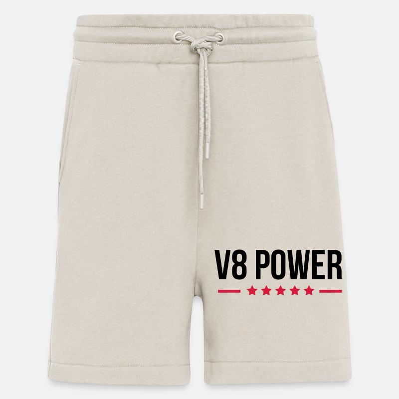 V8 Power - Shorts - made by SPREAD - WARM CLAY