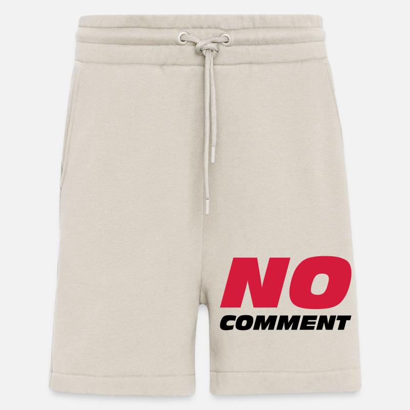 No comment - Shorts - made by SPREAD - WARM CLAY