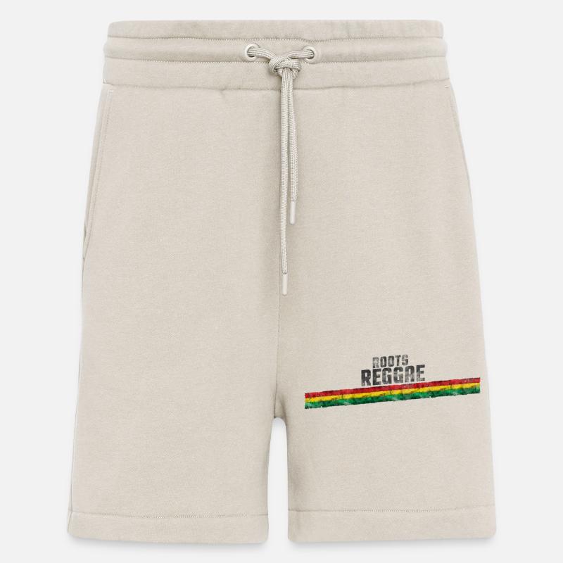 Roots Reggae Gradient Design - Shorts - made by SPREAD - WARM CLAY