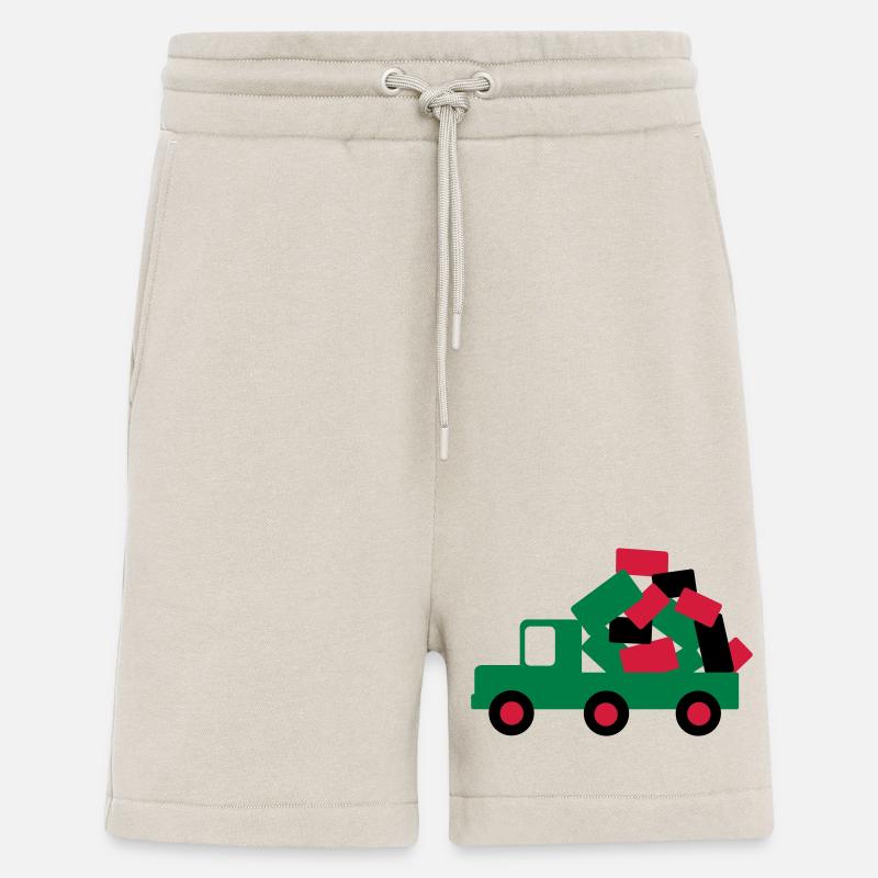 auto lkw umzug - Shorts - made by SPREAD - WARM CLAY