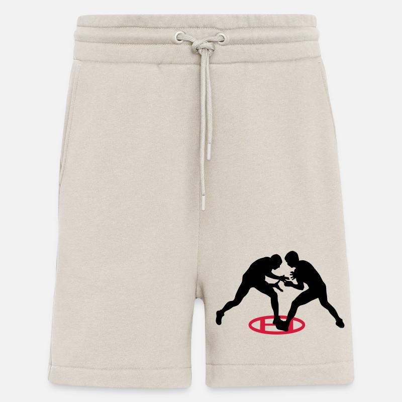 griechisch römischen ringkampf - Shorts - made by SPREAD - WARM CLAY