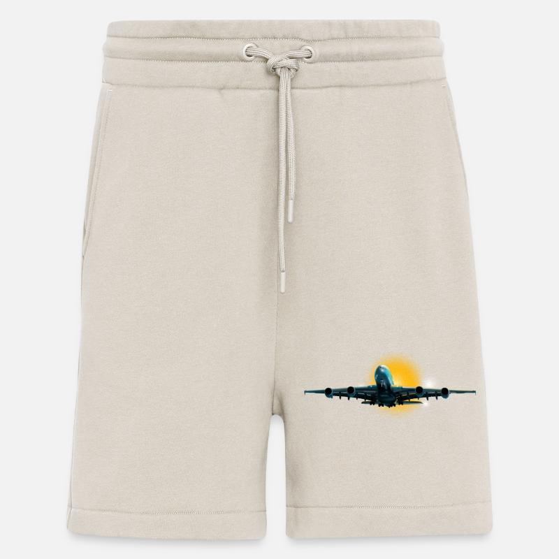 Größte Passagierflugzeug - Shorts - made by SPREAD - WARM CLAY