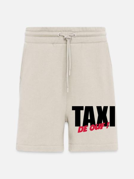 Taxi de ouf ! - Short bio décontracté fabriqué en UE - WARM CLAY