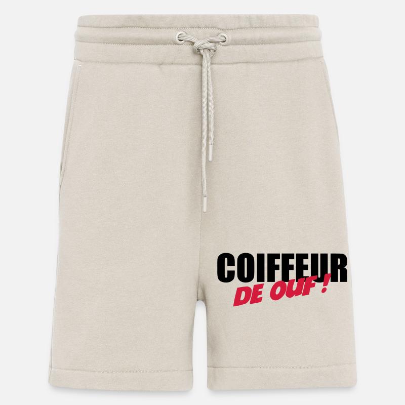 Coiffure / Coiffeur / Coiffeuse / Mode / Cheveux - Short bio décontracté fabriqué en UE - WARM CLAY