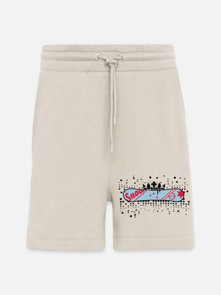 Snowboard with Crown Snowboard King - Shorts - made by SPREAD - WARM CLAY