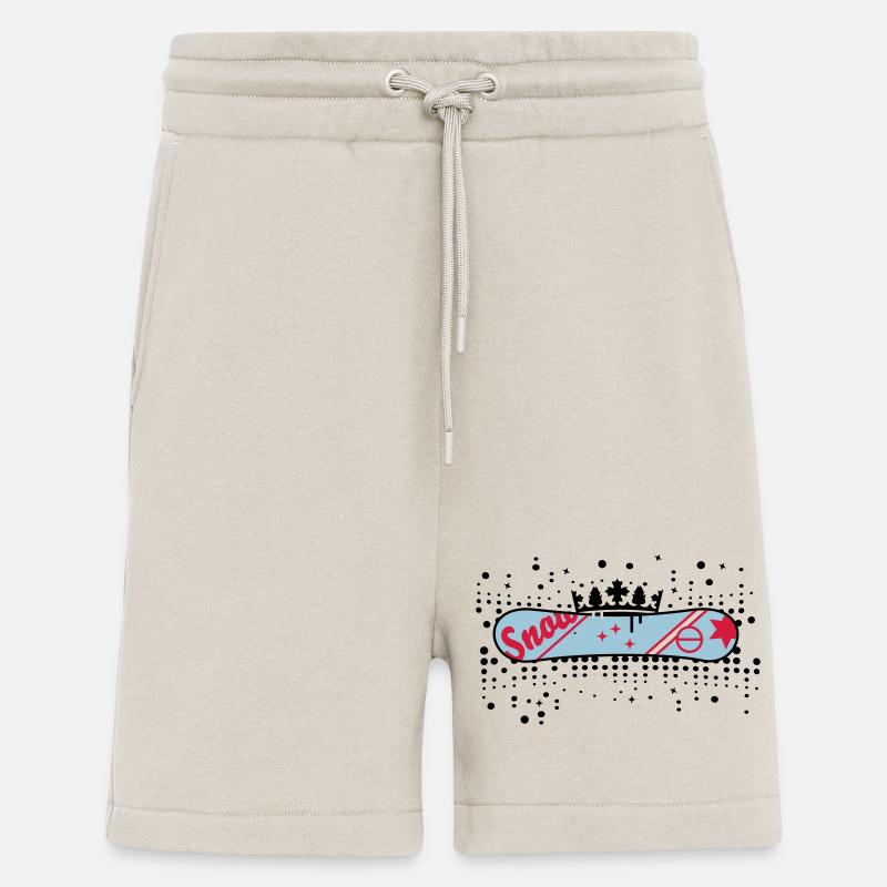 Snowboard mit Krone Snowboard King - Shorts - made by SPREAD - WARM CLAY