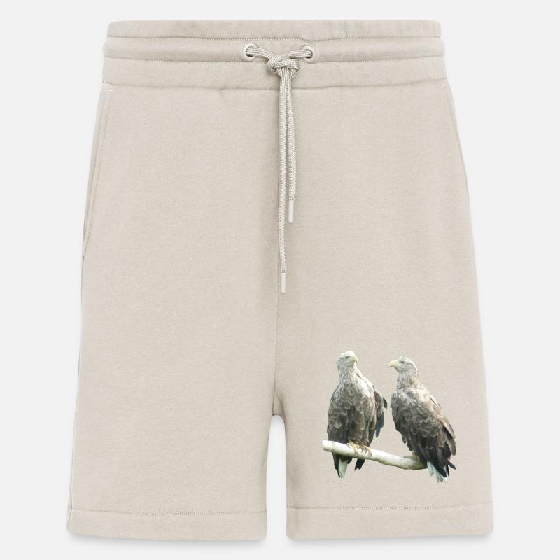 White-tailed eagle - Shorts - made by SPREAD - WARM CLAY