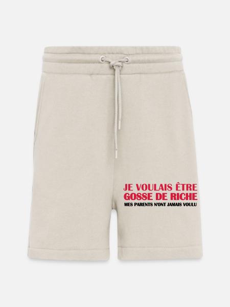 Gosse de riche - Short bio décontracté fabriqué en UE - WARM CLAY
