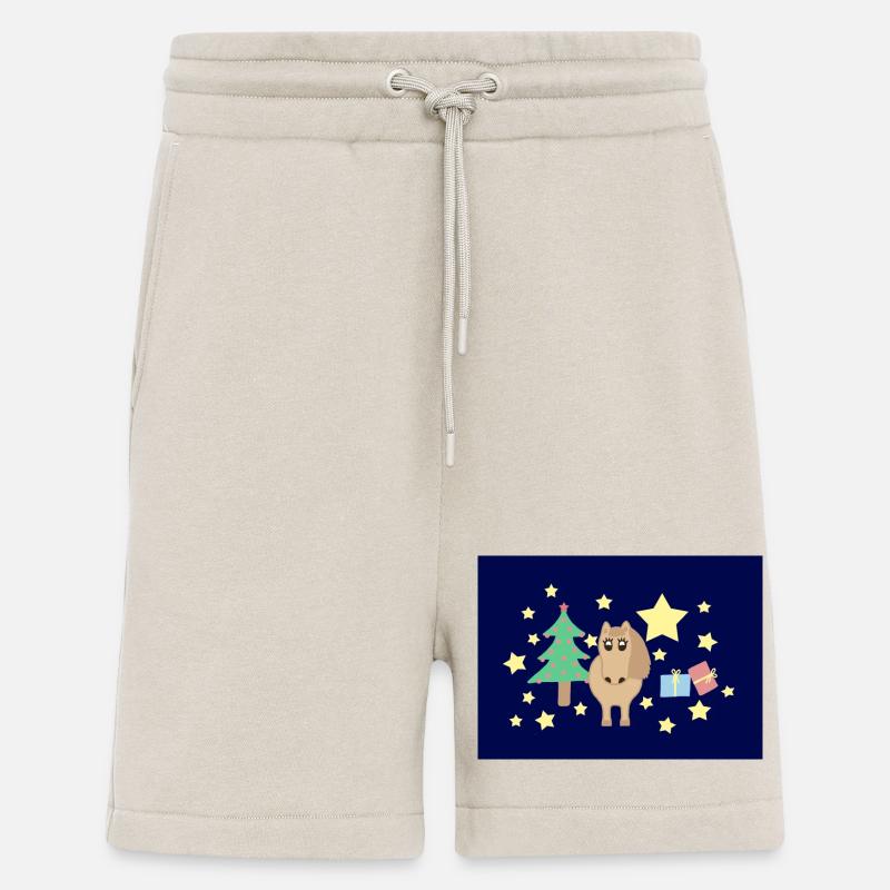 Pferd Pony Weihnachten blau - Shorts - made by SPREAD - WARM CLAY