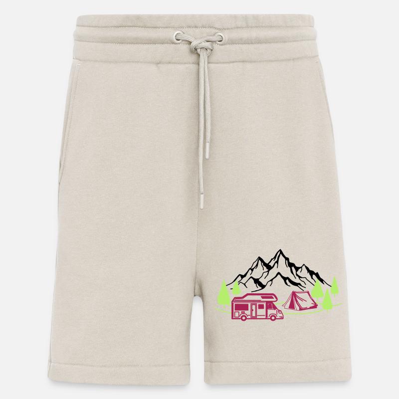 Urlaub in den Bergen - Shorts - made by SPREAD - WARM CLAY