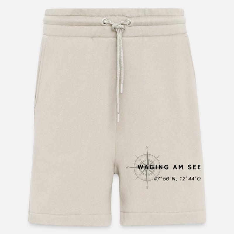 Abstrakte Geometrische Farbexplosion - Shorts - made by SPREAD - WARM CLAY