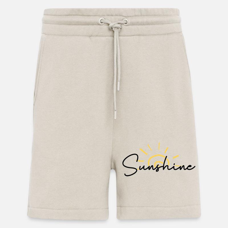 Sonnenaufgangs-Kritzelbogen - Shorts - made by SPREAD - WARM CLAY