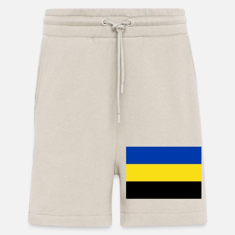 Drapeau de la Gueldre - Short bio décontracté fabriqué en UE - WARM CLAY