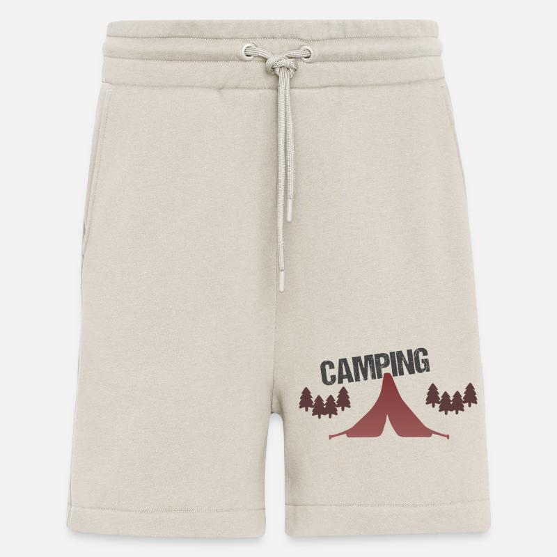 Sunset Forest Campingzelt - Shorts - made by SPREAD - WARM CLAY