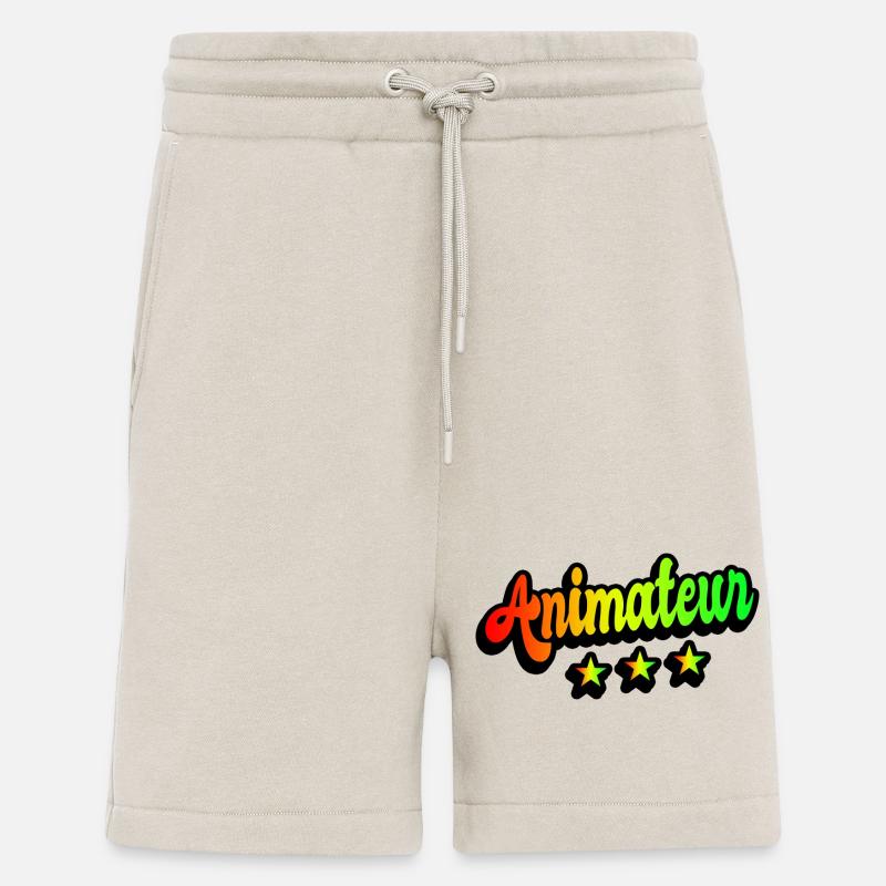 Animateur Rainbow Design - Short bio décontracté fabriqué en UE - WARM CLAY