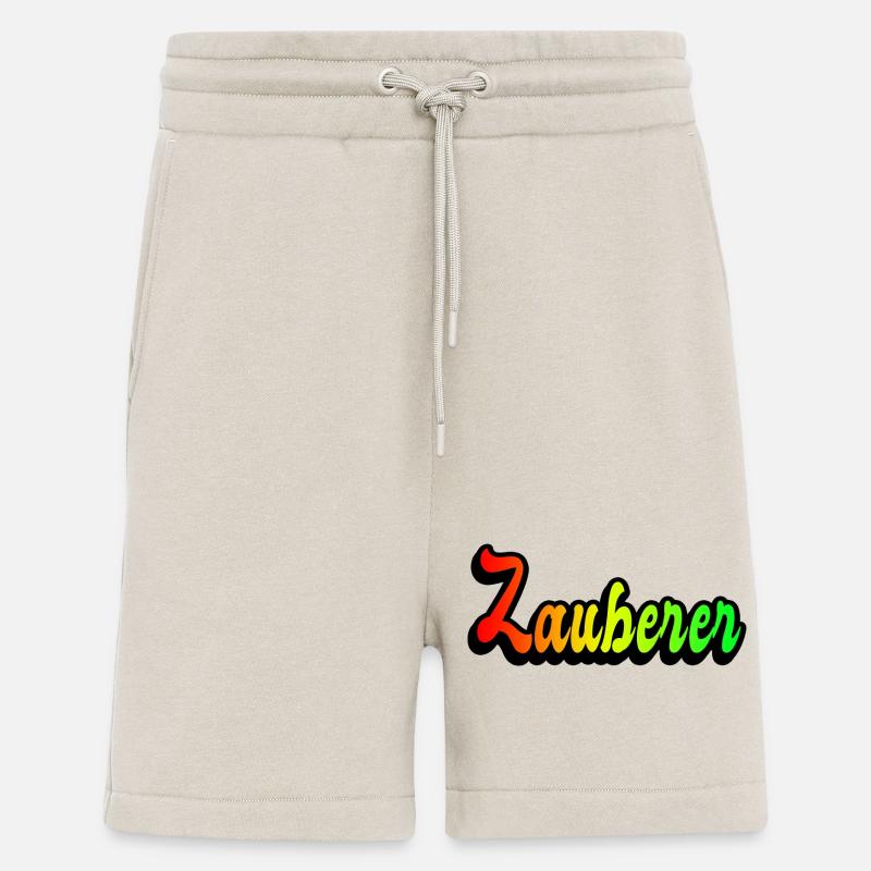 Zauberer Regenbogen Design - Shorts - made by SPREAD - WARM CLAY