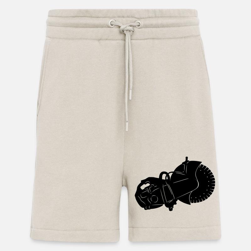 machine à scier la pierre - Short bio décontracté fabriqué en UE - WARM CLAY