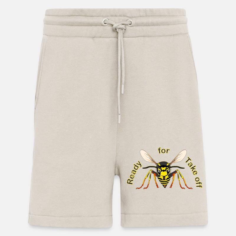 Wespe Ready for Take off - Shorts - made by SPREAD - WARM CLAY