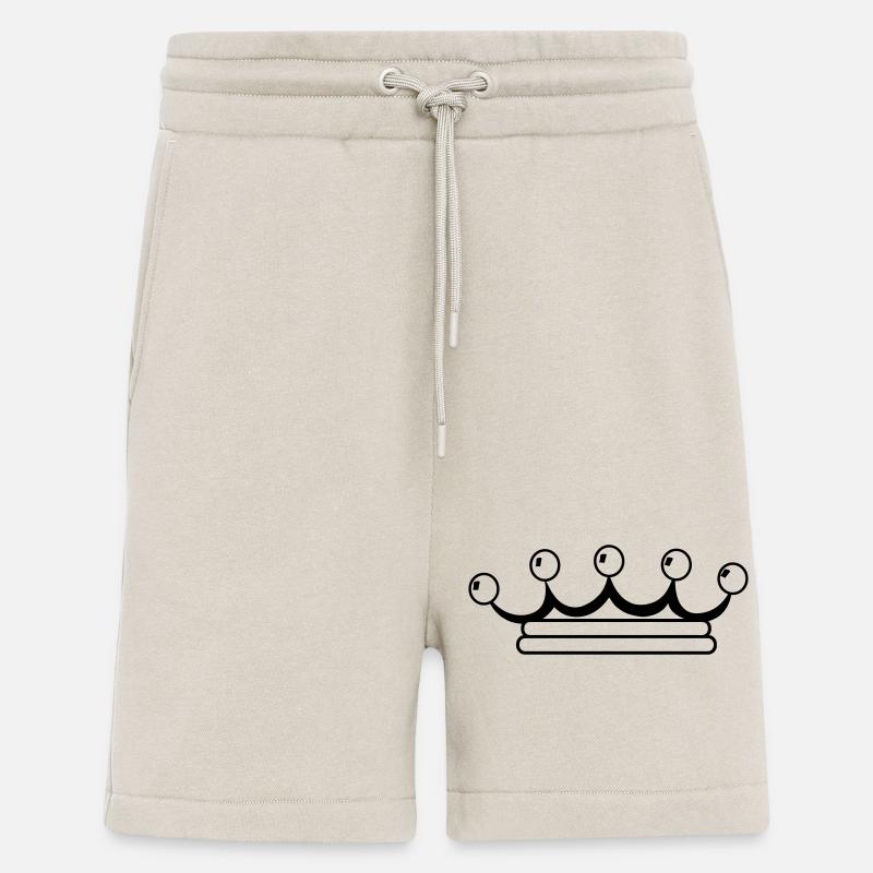 Logo einfache Krone - Shorts - made by SPREAD - WARM CLAY