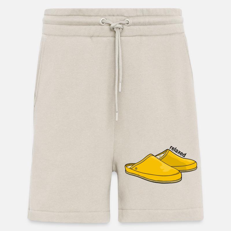 Relaxed yellow - Shorts - made by SPREAD - WARM CLAY