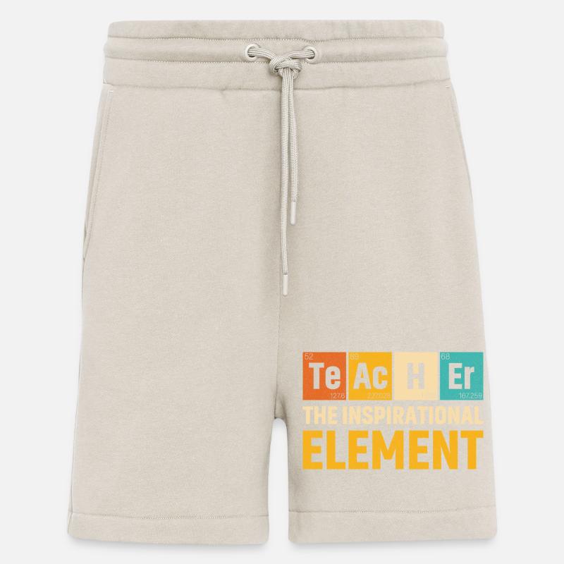 Lehrer Das inspirierende Element Lehrer - Shorts - made by SPREAD - WARM CLAY