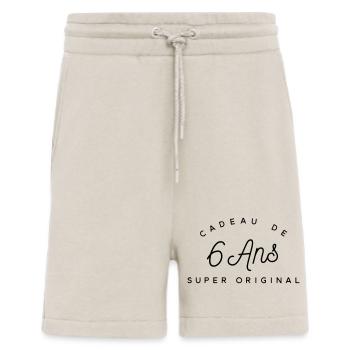 Cadeau 6 ans  - Short bio décontracté fabriqué en UE - WARM CLAY - Devant
