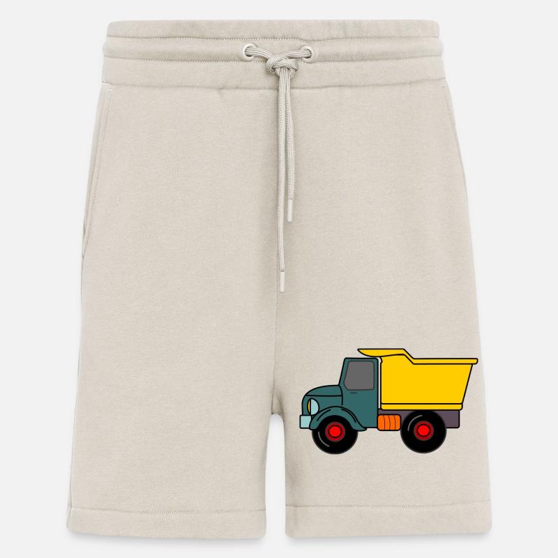 Keepauto camion sable - Short bio décontracté fabriqué en UE - WARM CLAY