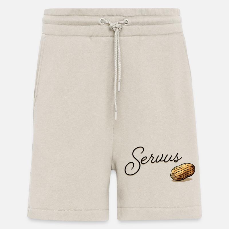 Serius Mandel Script Design - Shorts - made by SPREAD - WARM CLAY
