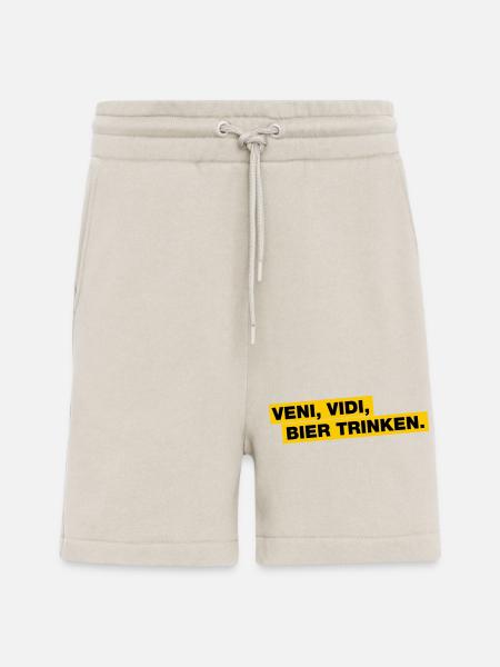 Veni, Vidi, Bier trinken - Shorts - made by SPREAD - WARM CLAY
