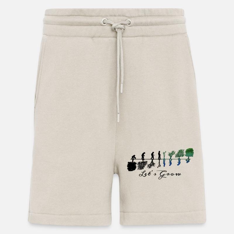 Lassen Sie uns wachsen - Shorts - made by SPREAD - WARM CLAY