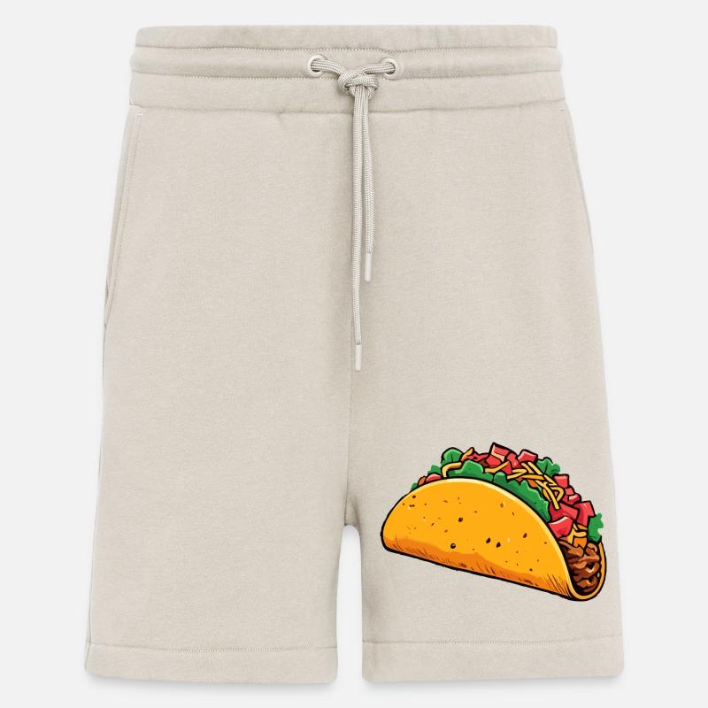 Tacos - Short bio décontracté fabriqué en UE - WARM CLAY