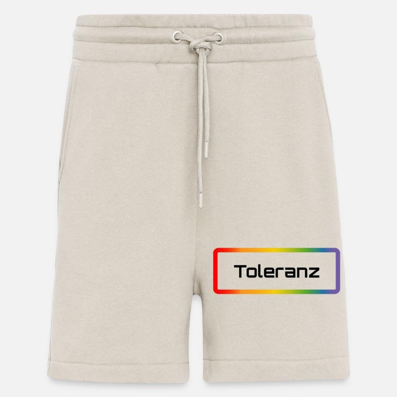 Regenbogen Toleranz - Shorts - made by SPREAD - WARM CLAY
