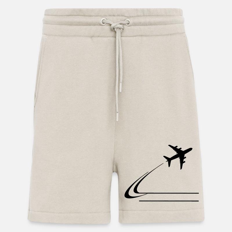Flying away from plane - Shorts - made by SPREAD - WARM CLAY