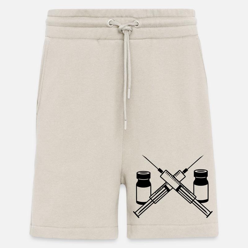Zwei Spritzen, zwei Gläser - Shorts - made by SPREAD - WARM CLAY
