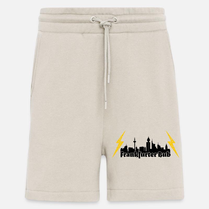 Frankfurter Bub ffm skyline - Shorts - made by SPREAD - WARM CLAY