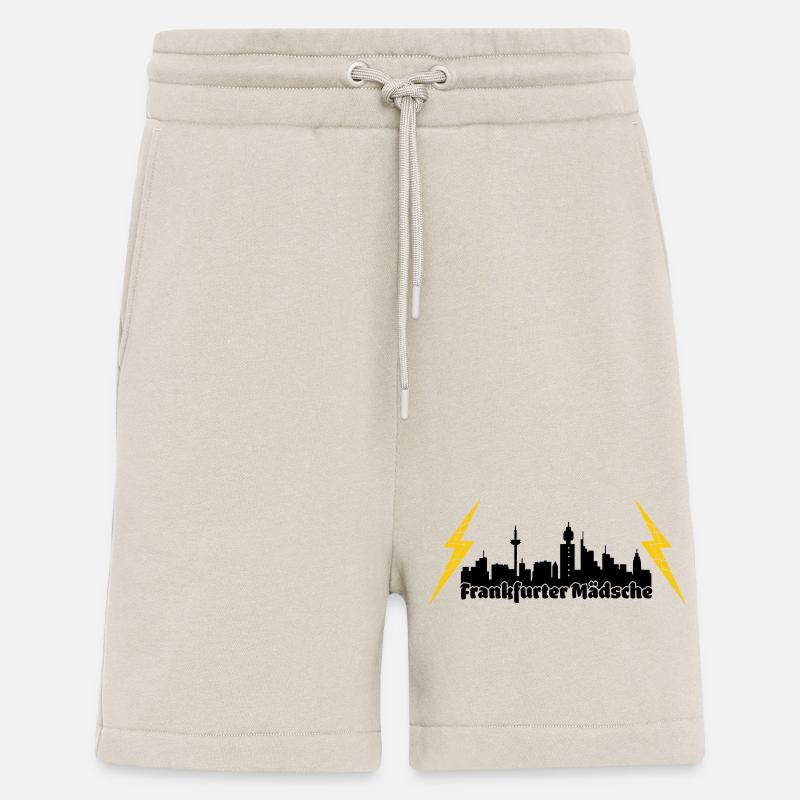 Frankfurter Maedsche ffm skyline - Shorts - made by SPREAD - WARM CLAY